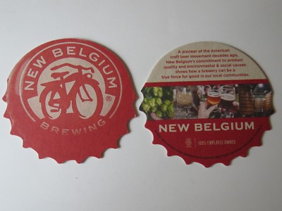 Ouvre-bouteille Publicitaire New Belgium - Fat Tire Amber Ale - Porte-clés Métal