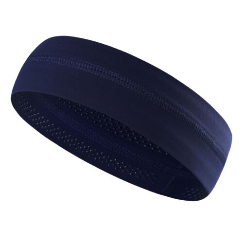 Men Women Moisture Wicking Wide Non-Slip Sport Headband Gym Workout Sweatband US - Picture 18 of 30