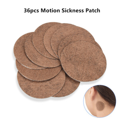 36x Motion Sickness Patch Anti Nausea Treatment for Travel Car Air Sea Sickness
