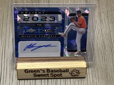 2022 Leaf Metal Justin Campbell Pre-Production Proof Auto 1/1 Cleveland