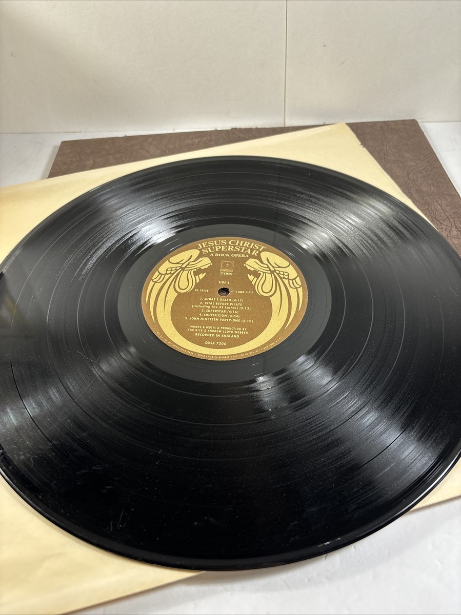 欧2discs LP Various, Andrew Lloyd Webber &amp;amp; Tim Rice Jesus Christ Superstar (A Rock Opera) 0600753933312 Geffen Records /00520 Jesus Christ Superstar A Rock Opera by Andrew Lloyd Webber