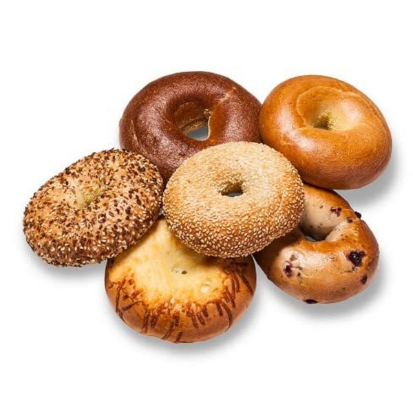 Auténticos bagels surtidos de Nueva York 1 docena