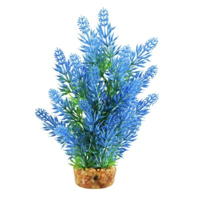 Underwater Treasures Seiden-Aquarienpflanze Hygro Rot – 20,3 Cm, Realistisch & Fischfreundlich