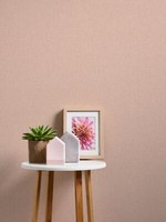 Vliestapete Textil Struktur Meliert Leinenoptik Uni Rosa 39353-3 (3,74€/1Qm)