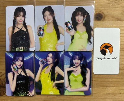 PEPSI X IVE ZERO SUGAR LIME FLAVOR PHOTO CARD | eBay