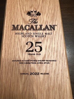 macallan 25 2022 release box