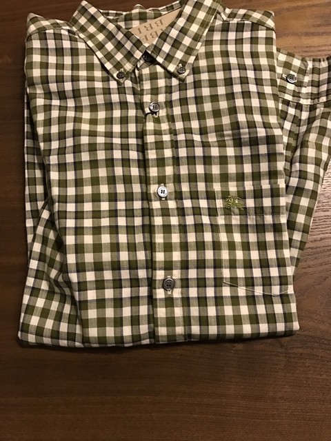 fake burberry check shirt