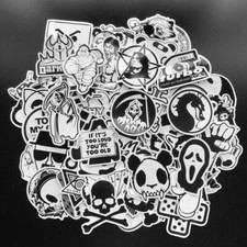 100pcs Black N White Skateboard Sticker Bomb Laptop Luggage Decals Dope Sticker 100pcs Black N White Skateboard Sticker Bomb Laptop Luggage Decals Dope Sticker