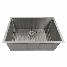 ZLINE Classic Undermount 27" Single Bowl Sink Stainless Steel SRS-27"