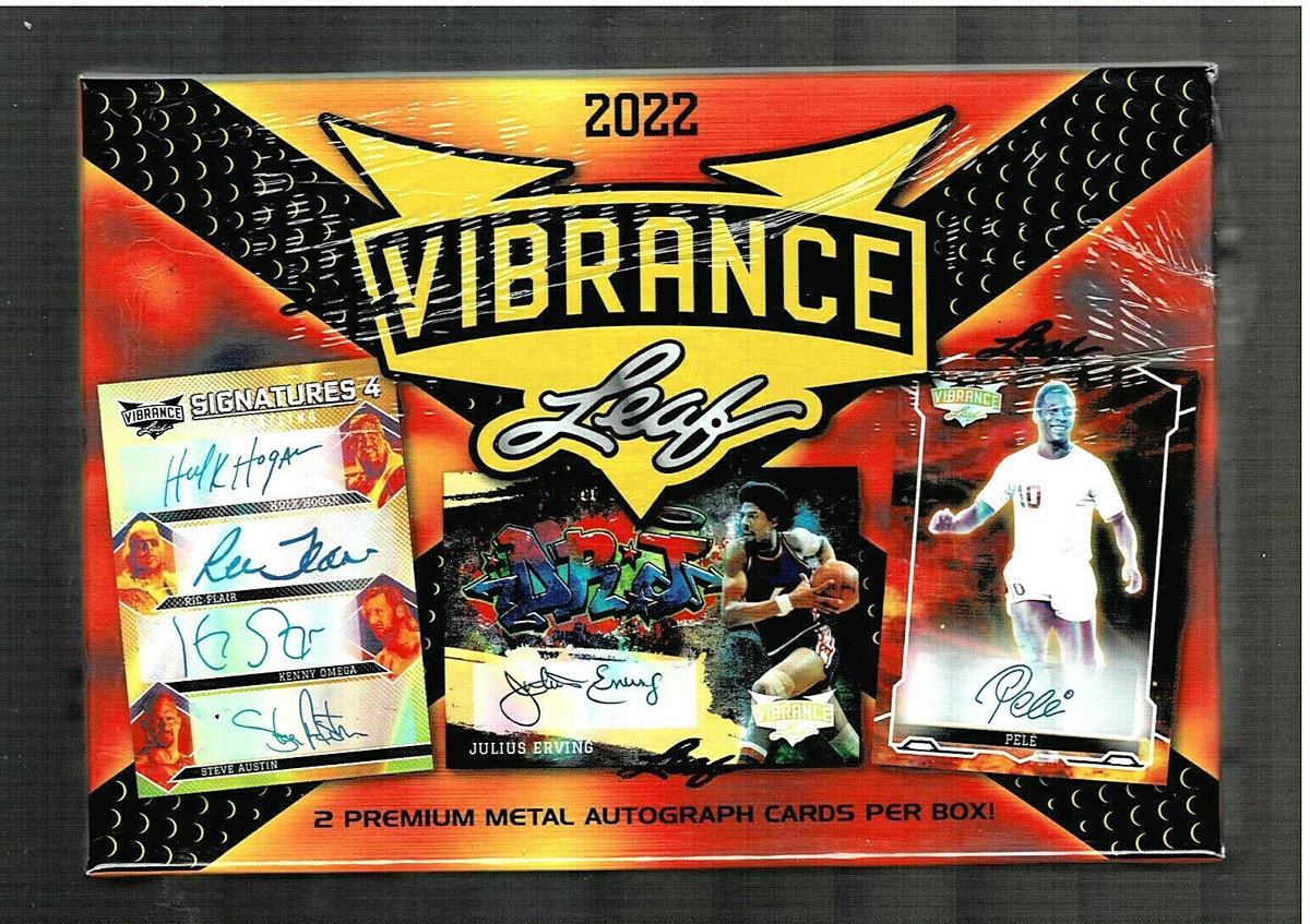 2022 LEAF VIBRANCE FACTORY SEALED HOBBY BOX 2 PREMIUM METAL AUTOS