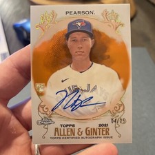 2022 Topps Allen & Ginter Chrome Baseball Cards Checklist and Odds 30