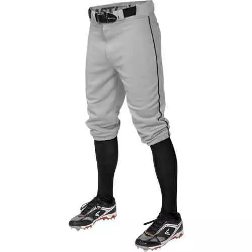 Easton Pro + Knicker Style Adult Men's Piped Braided Baseball Pants A167105 - Picture 8 of 15