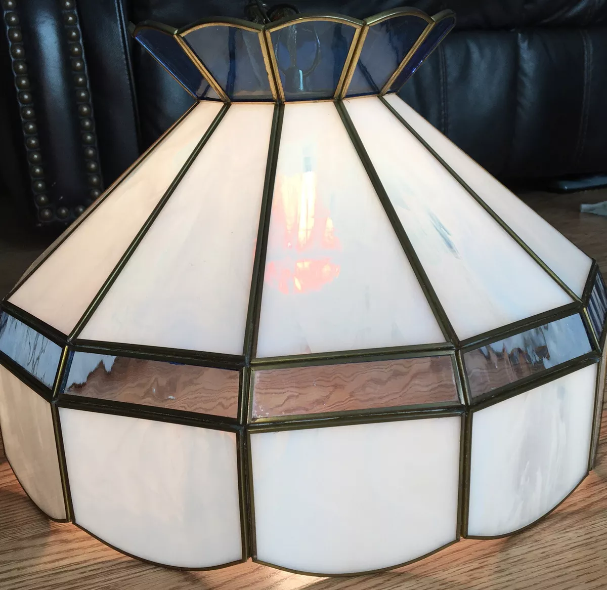 Vintage tiffany hotsell style hanging lamp