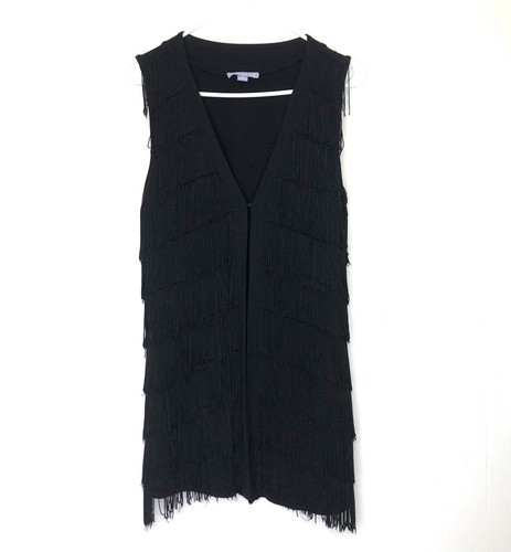 Vivienne Tam Blouse Top Fringe Women’s Medium - 第 1/9 張圖片