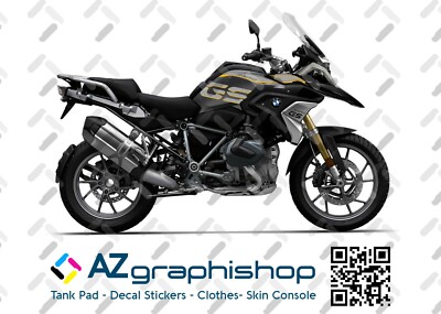 KIT ADESIVI BMW R 1250 BLACK STORM EXCLUSIVE VERSION STICKERS FS-R1250GS-G-E