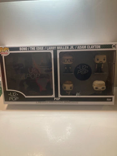 NEW Funko Pop! Albums U2 / Pop #46 Bono/The Edge/Larry Mullen Jr/Adam Clayton
