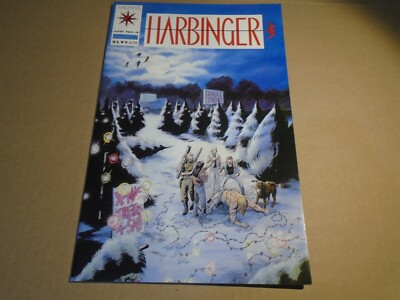 HARBINGER #4 Original Valiant Comics 1992 NM with coupon