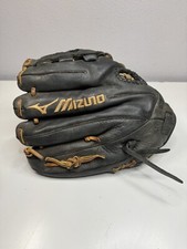 Mizuno Black Leather Professional Model Baseball Glove 12" GMVP 1201