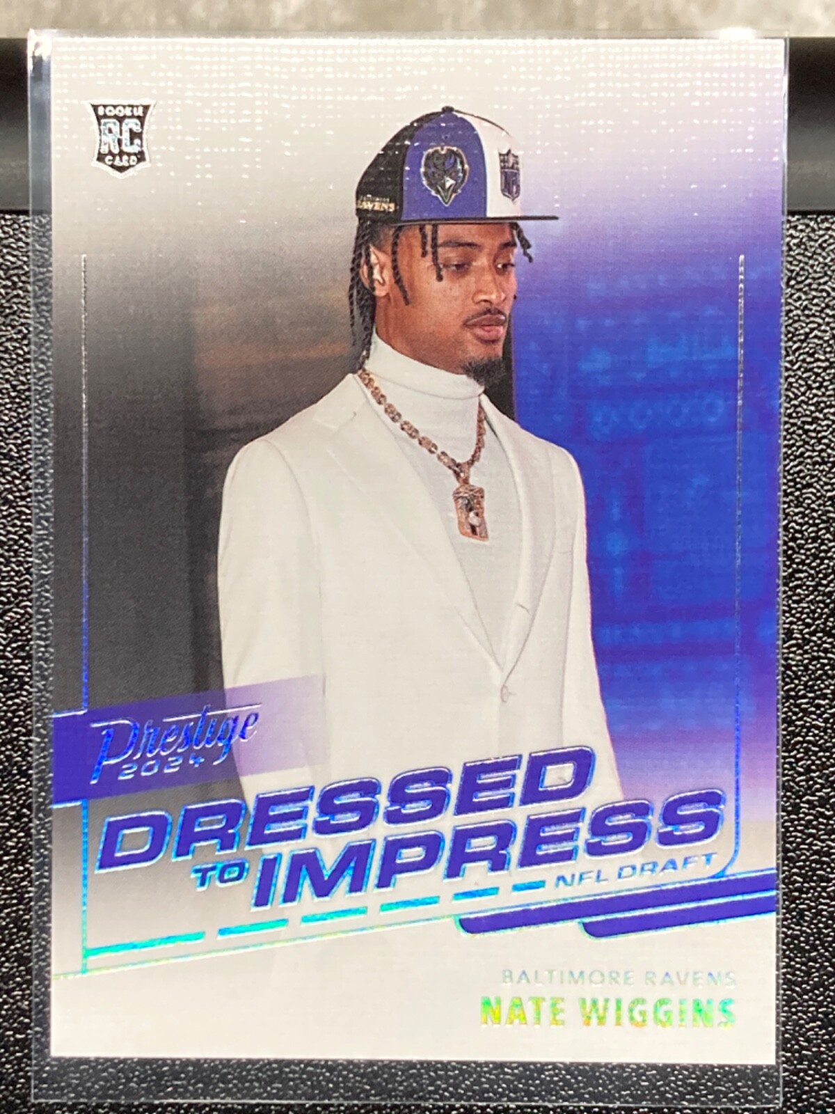 2024 Prestige Nate Wiggins Dressed To Impress (RC) SSP Case Hit #DTI-NWS
