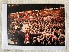 LARGE  1973 Bill Shankly & The Kop photo A3 print