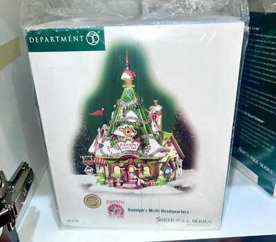 NEW Dept 56  Rudolph's Misfit Headquarters  #56769 North Pole Limited Edition