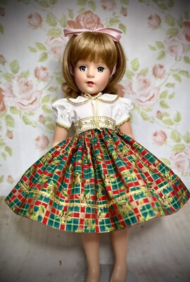 New Doll Dress Custom Christmas Doll Dress Toni Sweet Sue Mary READ B4 U Pay