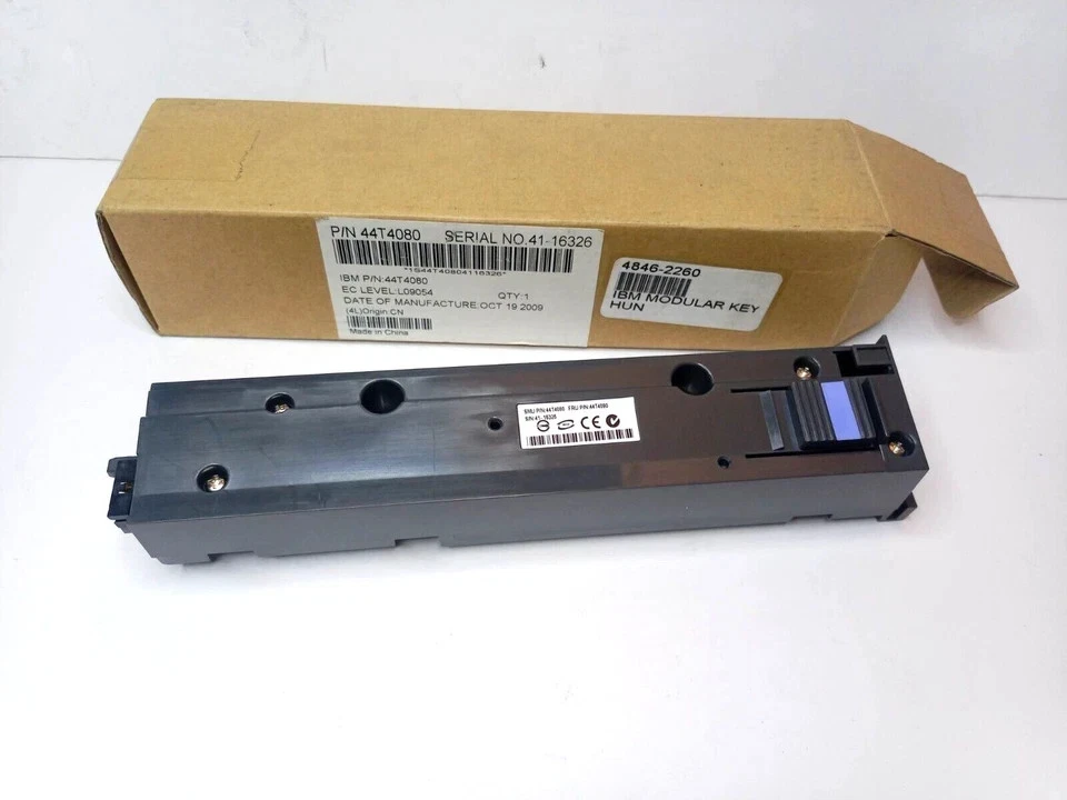 IBM MODULAR KEY HUN KEYBOARD IRON GRAY MODULE IBM P/N : 44T4080 POS EQUIPMENT - Image 3 of 4