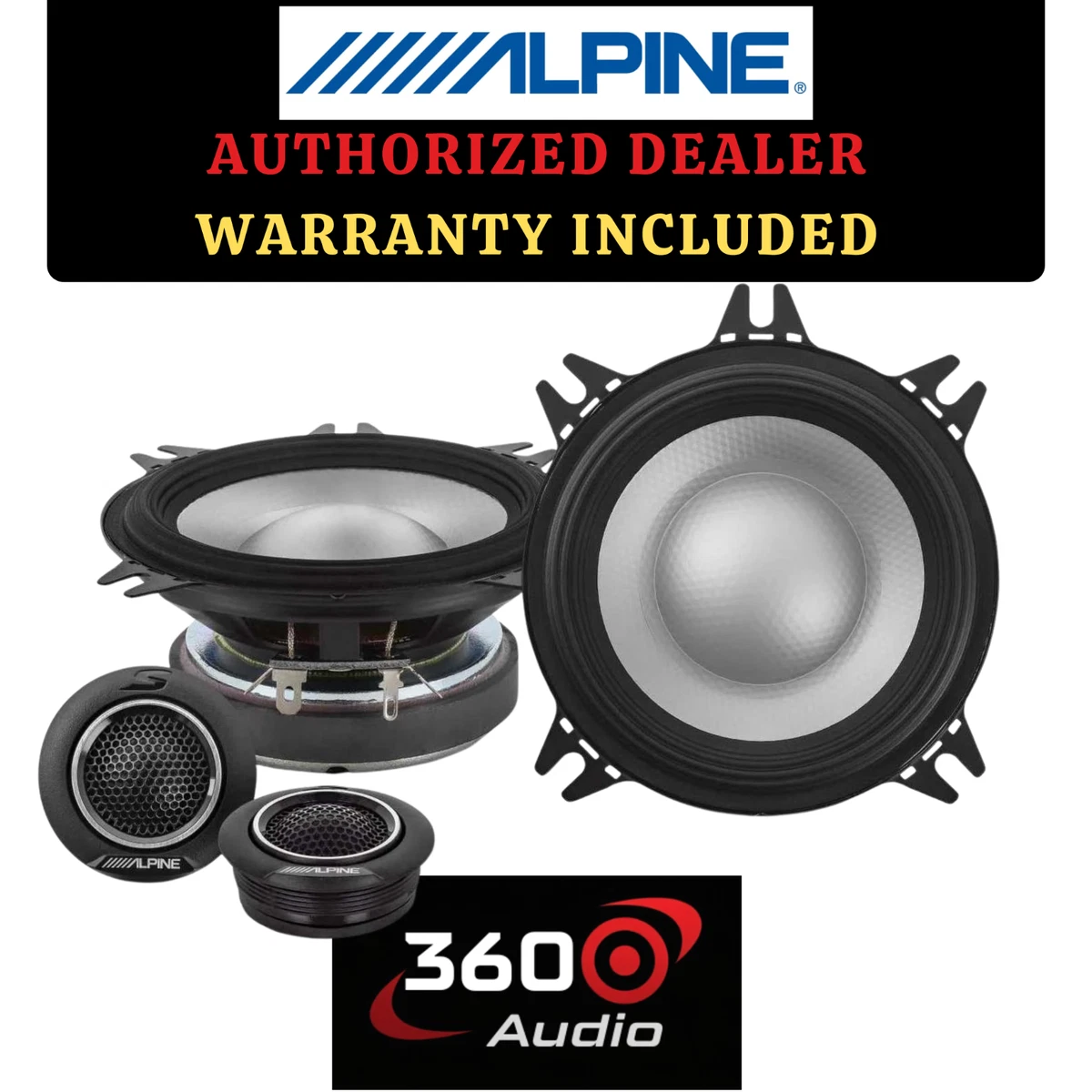 Alpine Car 4in. Speaker for sale | eBay