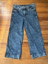 GAP Kids Wide Leg Jeans, Medium Wash, Size 8