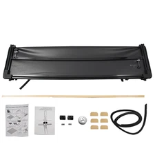 Fit For Ford F150 2015-2025 Extra Short Bed 5'5" Soft 4 fold tonneau cover