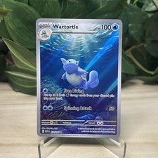 Wartortle 171/165 Illustration Rare 2023 151 ENG Pokemon Card NM