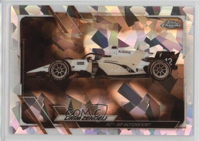 2021 Topps Chrome Sapphire Formula 1 F2 Cars Negative 15/100 Lirim Zendeli 0z4h
