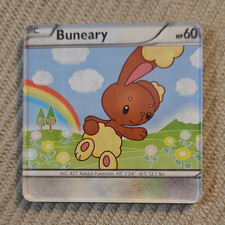 Custom Magnet made From An Authentic Buneary Pokemon TCG Card