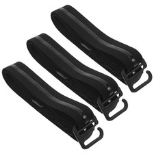 3 Pcs Shirt Holding Belt Inner Stay Rubber Adjustable Belts Stays for Men