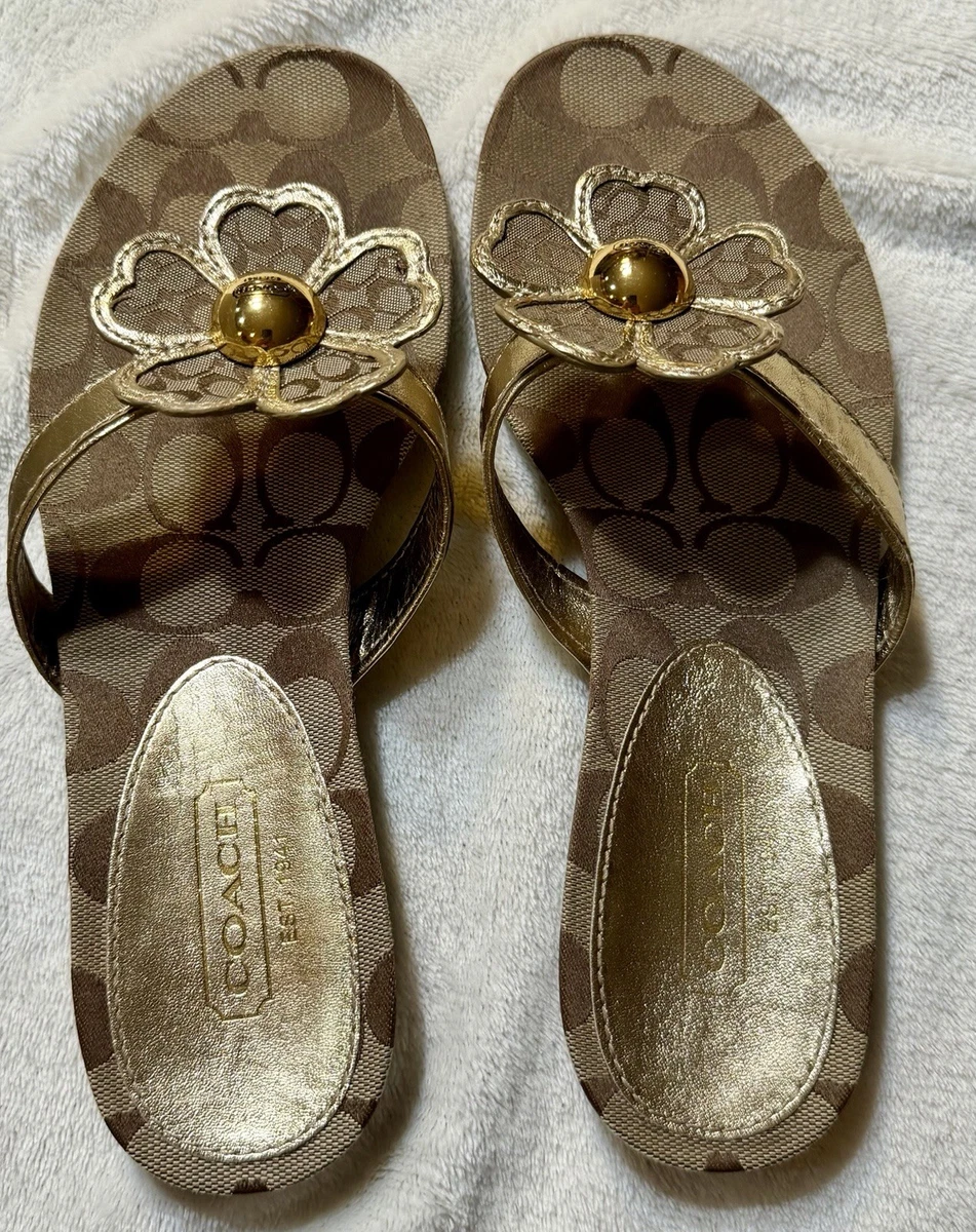 Coach Flowers Sandals for Women for sale | eBay