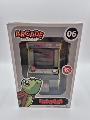 Arcade Classics Frogger Mini Arcade #06 Konami Basic Fun #09551 New Sealed