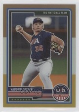 2023 USA Baseball Stars & Stripes Bronze Silver and Gold Prizm Vaughn Neckar o1w
