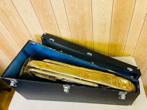 YAMAHA YBB102 Tuba Brass Instrument with Case Japan Repair
