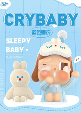 AUTHENTIC CRYBABY BLUE PAJAMAS LIMITED EDITION BLIND BOX ART TOY GIFT 8CM