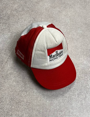 VINTAGE 90S MARLBORO RACING F-1 RALLY EMBROIDERY CAP | eBay