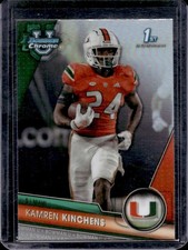 2023 Bowman University Chrome Kamren Kinchens Refractor #62 Hurricanes