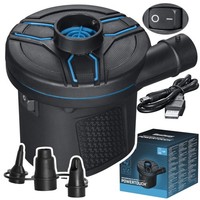 [PACZB][1] Pompka Elektryczna Do Materaca 220V/12V Bestway 62260 + 3 KońCóWki K1