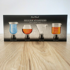 Final Touch Jigger Stopper, New A Set Of 4 (B31)