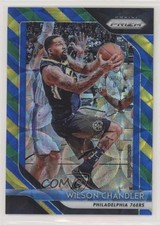 2018-19 Panini Prizm Choice Blue Yellow & Green Prizm Wilson Chandler #249 0c2