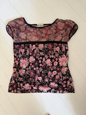 Blumarine Floral Top I44