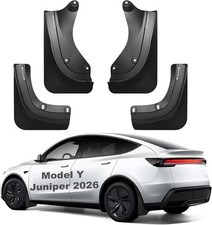 Tesla Model Y Juniper Mud Flaps 2025 2026 ABS Front Rear Set of 4