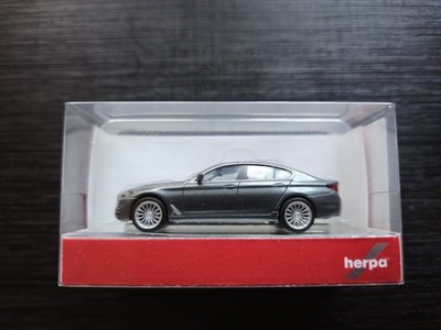 Herpa 430692-003 BMW 5er Limousine G30 Bluestone Metallic 1:87 H0