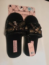 Women's Juicy Couture Slippers Size Medium