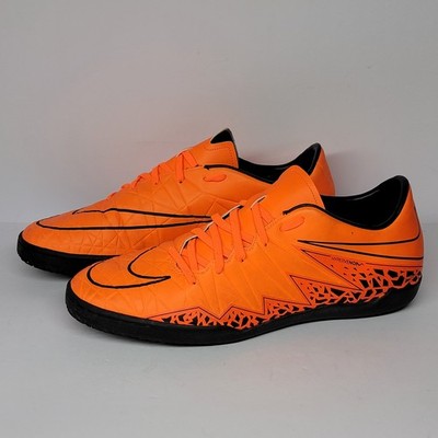 Nike Hypervenom Phelon 2 Indoor Soccer Shoes Mens 12 Futbol Orange