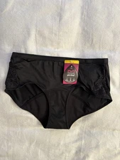 NEW Maidenform Moderate Period Hipster Panty Black Women’s Size Medium  DMLBSM